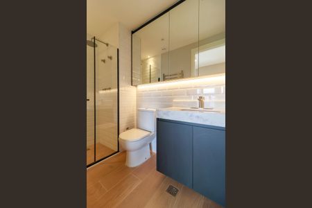 Studio para alugar com 29m², 0 quarto e sem vaga Studio para alugar com 29m², 0 quarto e sem vagaBanheiro