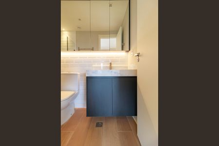 Studio para alugar com 29m², 0 quarto e sem vaga Studio para alugar com 29m², 0 quarto e sem vagaBanheiro