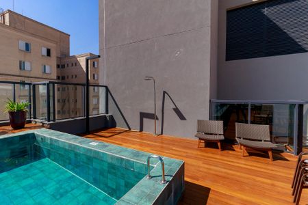 Studio para alugar com 29m², 0 quarto e sem vaga Studio para alugar com 29m², 0 quarto e sem vagaRooftop - Piscina