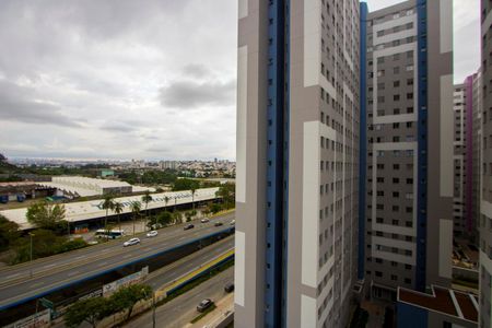 Vista da varanda de apartamento à venda com 2 quartos, 42m² em Jardim, Santo André