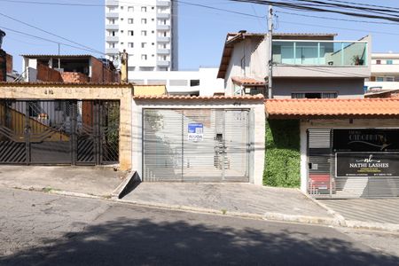Casa para alugar com 40m², 2 quartos e 1 vagaFachada do imóvel - Placa instalada no portão do imóvel - Código da placa:GTPE-133
