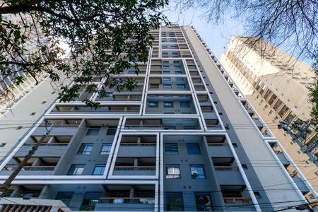 Studio para alugar com 29m², 1 quarto e sem vaga Studio para alugar com 29m², 1 quarto e sem vagaFachada