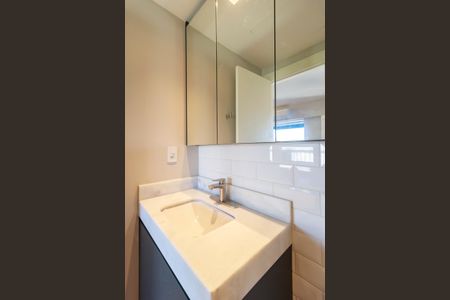 Studio para alugar com 29m², 1 quarto e sem vaga Studio para alugar com 29m², 1 quarto e sem vagaBanheiro