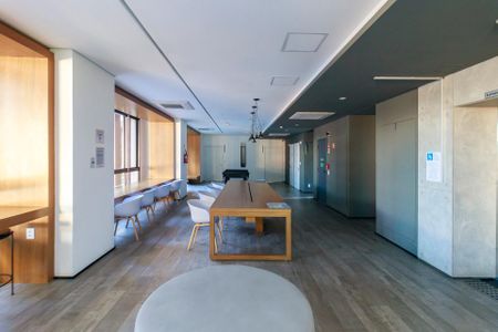 Studio para alugar com 29m², 1 quarto e sem vaga Studio para alugar com 29m², 1 quarto e sem vagaHall Social