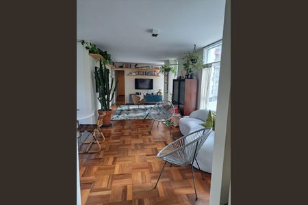 Sala de apartamento para alugar com 3 quartos, 109m² em Paraíso, São Paulo