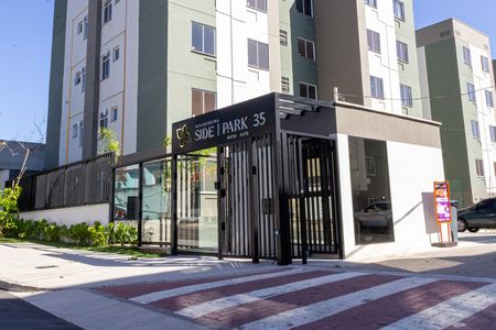 Apartamento para alugar com 45m², 2 quartos e 1 vaga Apartamento para alugar com 45m², 2 quartos e 1 vagaFachada e portaria