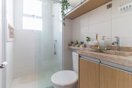 Apartamento para alugar com 43m², 2 quartos e 1 vaga Apartamento para alugar com 43m², 2 quartos e 1 vagaBanheiro
