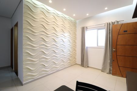 Sala de apartamento para alugar com 2 quartos, 60m² em Jardim Inconfidência, Uberlândia