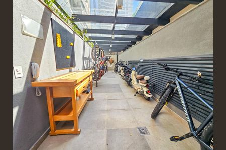 Studio à venda com 25m², 1 quarto e sem vaga Studio à venda com 25m², 1 quarto e sem vagaBicicletário