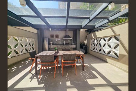 Studio à venda com 25m², 1 quarto e sem vaga Studio à venda com 25m², 1 quarto e sem vagaÁrea comum - Churrasqueira
