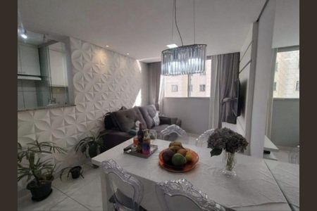 Sala de apartamento para alugar com 2 quartos, 47m² em Castelo, Belo Horizonte