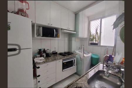 Cozinha de apartamento para alugar com 2 quartos, 47m² em Castelo, Belo Horizonte