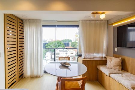 Apartamento à venda com 27m², 1 quarto e 1 vaga Apartamento à venda com 27m², 1 quarto e 1 vagaSala - Quarto
