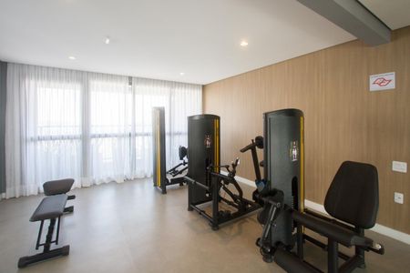 Apartamento à venda com 27m², 1 quarto e 1 vaga Apartamento à venda com 27m², 1 quarto e 1 vagaAcademia
