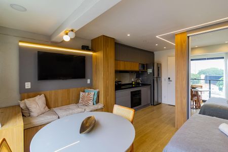 Apartamento à venda com 27m², 1 quarto e 1 vaga Apartamento à venda com 27m², 1 quarto e 1 vagaSala - Quarto