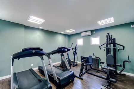 Apartamento para alugar com 63m², 2 quartos e 2 vagasÁrea comum - Academia
