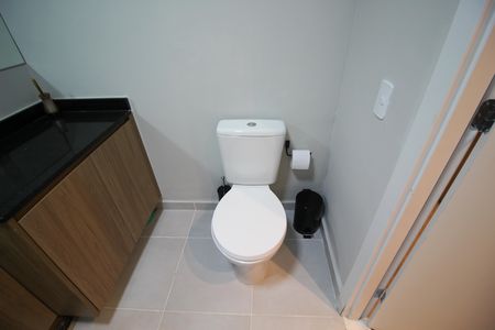 Studio para alugar com 28m², 1 quarto e sem vaga Studio para alugar com 28m², 1 quarto e sem vagaBanheiro