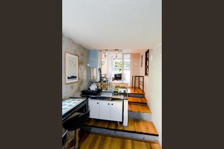 Cozinha de kitnet/studio para alugar com 1 quarto, 35m² em Vila Maricy, Guarulhos