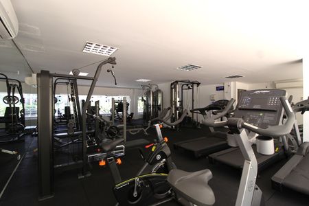 Área Comum - Academia de apartamento à venda com 1 quarto, 45m² em Itaim Bibi, São Paulo