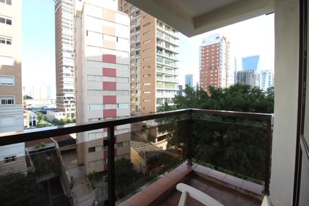 Varanda de apartamento à venda com 1 quarto, 45m² em Itaim Bibi, São Paulo