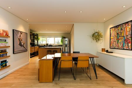 Apartamento à venda com 132m², 3 quartos e 2 vagasSala de Jantar