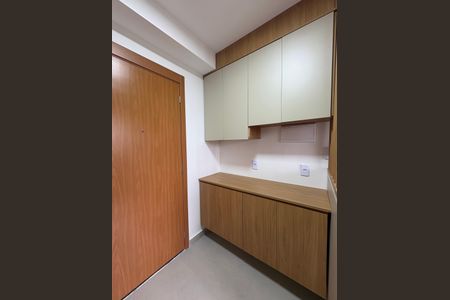 Cozinha de apartamento para alugar com 1 quarto, 30m² em Jardim Oriental, São Paulo