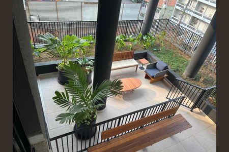 Apartamento para alugar com 35m², 1 quarto e 1 vagaVaranda