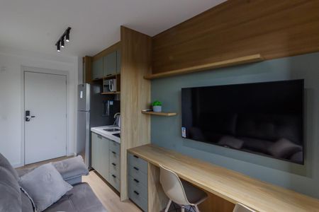 Studio para alugar com 28m², 1 quarto e sem vagaSala e Cozinha