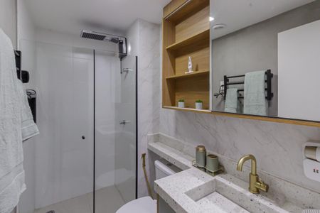 Studio para alugar com 28m², 1 quarto e sem vagaBanheiro