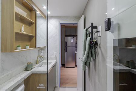 Studio para alugar com 28m², 1 quarto e sem vagaBanheiro