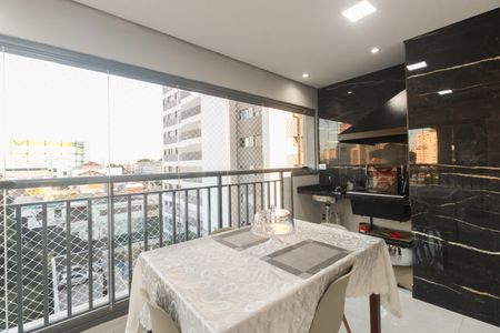 Varanda Gourmet  de apartamento para alugar com 2 quartos, 68m² em Vila Aricanduva, São Paulo