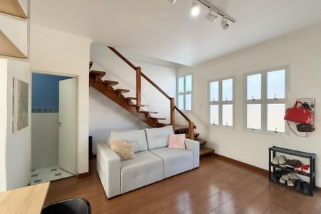 Sala de casa de condomínio para alugar com 2 quartos, 72m² em Vila Boa Esperanca, Valinhos