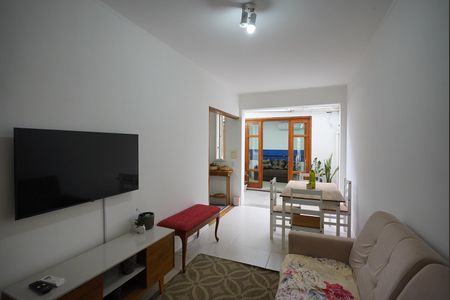 Sala de apartamento à venda com 1 quarto, 44m² em Cidade Baixa, Porto Alegre