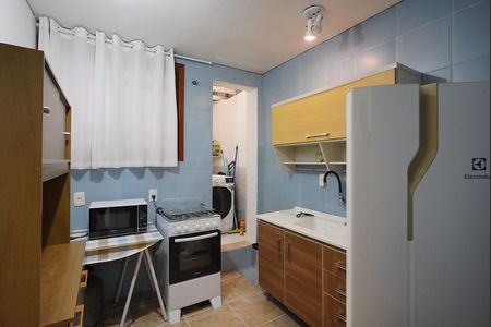 Cozinha de apartamento à venda com 1 quarto, 44m² em Cidade Baixa, Porto Alegre