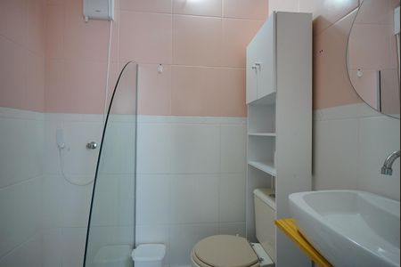 Banheiro de apartamento à venda com 1 quarto, 44m² em Cidade Baixa, Porto Alegre