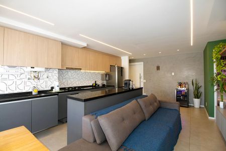 Apartamento à venda com 78m², 2 quartos e 1 vagaAmbientes Integrados (Sala, Cozinha e Varanda)