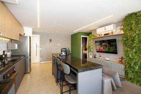 Apartamento à venda com 78m², 2 quartos e 1 vagaAmbientes Integrados (Sala, Cozinha e Varanda)