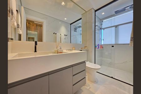 Apartamento à venda com 85m², 2 quartos e 1 vagaBanheiro da Suíte 