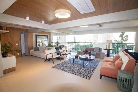 Sala de apartamento para alugar com 3 quartos, 213m² em Santo Amaro, São Paulo