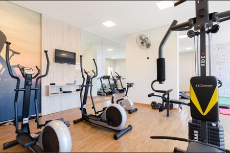 Apartamento à venda com 64m², 2 quartos e 1 vaga Apartamento à venda com 64m², 2 quartos e 1 vagaÁrea comum - Academia