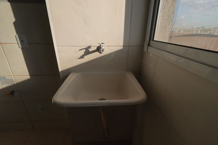 Cozinha de apartamento para alugar com 2 quartos, 43m² em Chácaras Pedro Corrêa de Carvalho, Ribeirão Preto