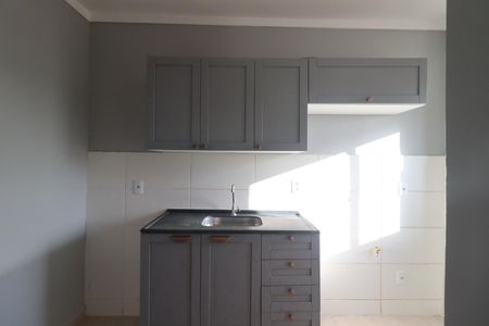 Cozinha de apartamento para alugar com 2 quartos, 43m² em Chácaras Pedro Corrêa de Carvalho, Ribeirão Preto