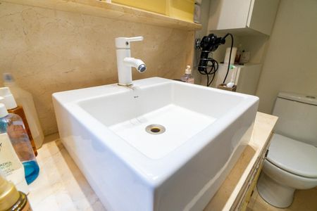 Banheiro da Suíte de apartamento à venda com 2 quartos, 72m² em Vila Clementino, São Paulo