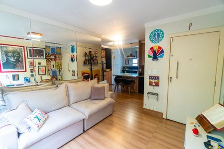 Sala de apartamento à venda com 2 quartos, 72m² em Vila Clementino, São Paulo