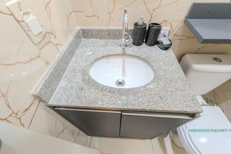 Studio para alugar com 27m², 1 quarto e sem vaga Studio para alugar com 27m², 1 quarto e sem vagaBanheiro