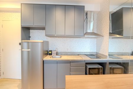 Studio para alugar com 27m², 1 quarto e sem vaga Studio para alugar com 27m², 1 quarto e sem vagaCozinha
