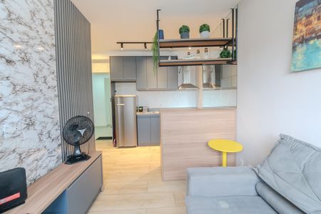 Sala de kitnet/studio para alugar com 1 quarto, 27m² em Bela Vista, São Paulo