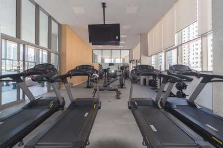 Studio para alugar com 26m², 1 quarto e sem vagaAcademia
