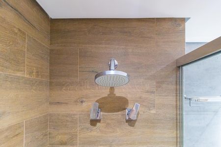 Detalhe - Banheiro de kitnet/studio para alugar com 1 quarto, 26m² em Vila Regente Feijó, São Paulo