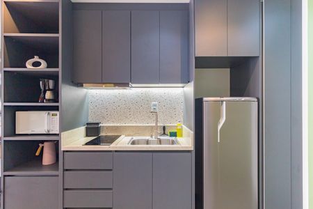 Studio para alugar com 26m², 1 quarto e sem vagaCozinha
